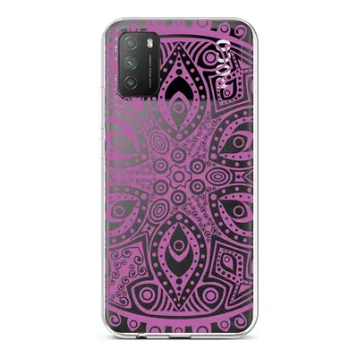 Kryt TopQ Xiaomi Poco M3 silikon Violet Mandala 60612