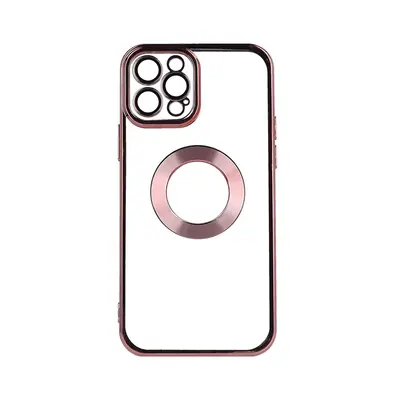 Kryt TopQ iPhone 12 Pro Beauty Clear růžový 98572