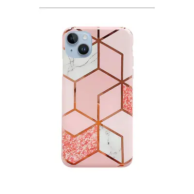 Kryt TopQ iPhone 14 Marble Pink 97527