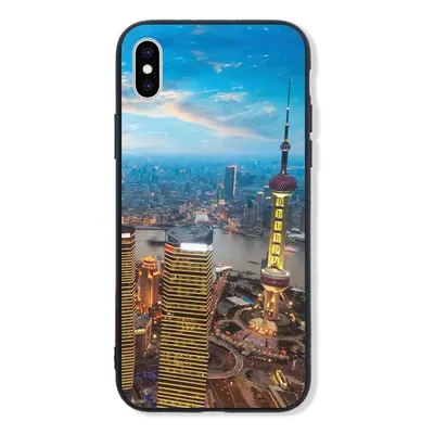 Kryt TopQ LUXURY iPhone XS pevný City 48834