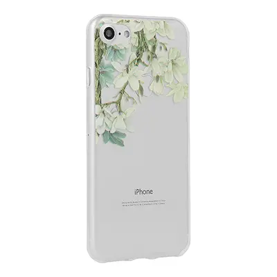 Silikonové pouzdro Telone Floral pro Iphone XS MAX Jasmine