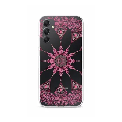 Kryt TopQ Samsung A34 Pink Mandala 93095