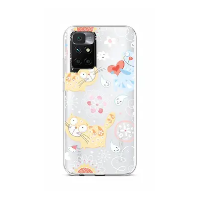 Kryt TopQ Xiaomi Redmi 10 silikon Happy Cats 66534