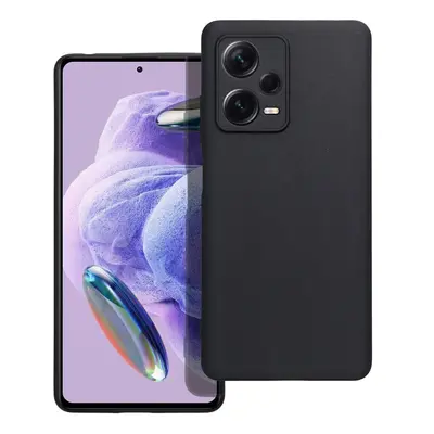 Kryt MATT TopQ Xiaomi Redmi Note 12 Pro+ 5G černý 95298