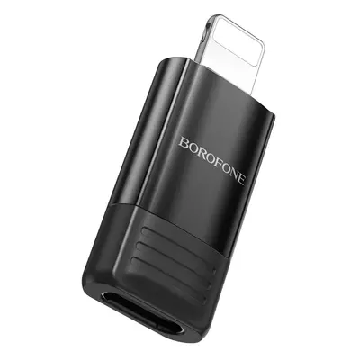 Adaptér Borofone BV18 Lightning - USB-C černý 107620