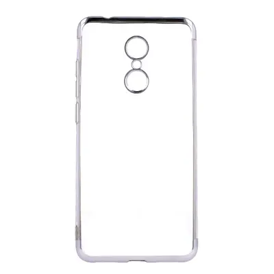 Pouzdro TopQ Xiaomi Redmi 5 silikon Frame stříbrný 29984