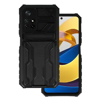 Tel Protect Combo pouzdro pro Xiaomi Redmi Note 11 5G/Note 11S 5G/Poco M4 Pro 5G Black