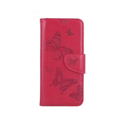 Pouzdro TopQ Xiaomi Redmi Note 11 knížkové Butterfly růžové 73696