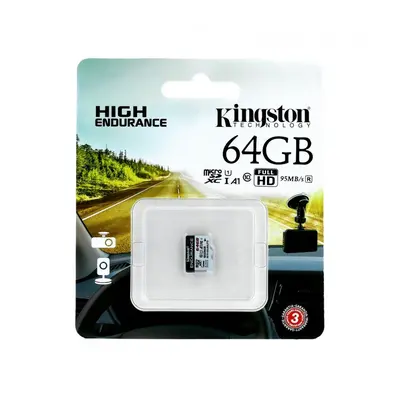 Paměťová karta Kingston 64GB micro SDXC High Endurance bez adaptéru 61893