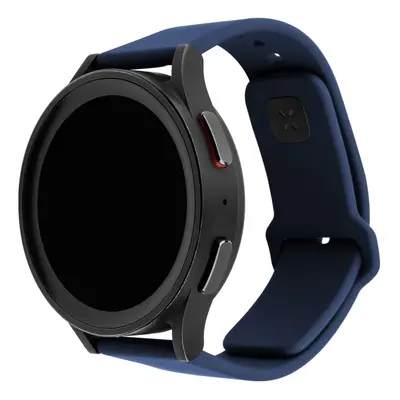 Set silikonových řemínků FIXED Silicone Sporty Strap s Quick Release 20mm pro smartwatch, modrý