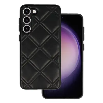 Kožené 3D pouzdro pro Samsung Galaxy S23 Plus design 3 černé