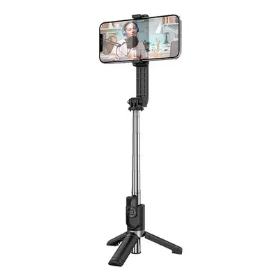 Bluetooth tripod selfie tyč Borofone BY9 černá 75553