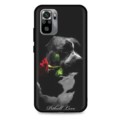 Kryt TopQ Xiaomi Redmi Note 10S silikon Pitbull Love 62381