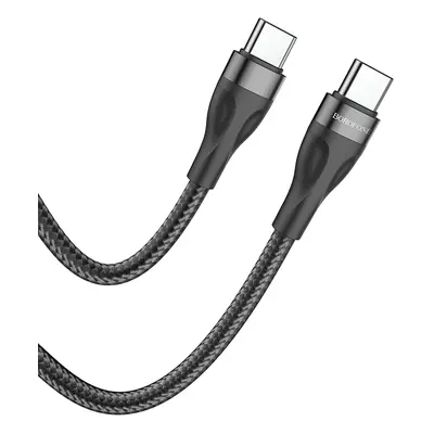 Borofone kabel BX61 Source - typ C na typ C - 60W 3A 1 metr černý