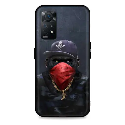 Kryt TopQ Xiaomi Redmi Note 11 Pro silikon Monkey Gangster 67936