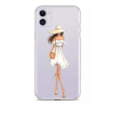 Kryt TopQ iPhone 11 silikon Lady 5 45049