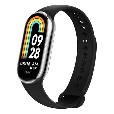 Silikonový řemínek FIXED Silicone Strap pro Xiaomi Mi Band 8, černý