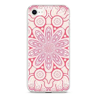 Kryt TopQ iPhone SE 2022 silikon Romantic Mandala 74002