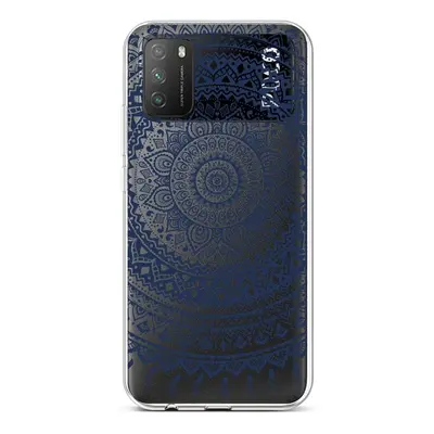 Kryt TopQ Xiaomi Poco M3 silikon Navy Mandala 60655