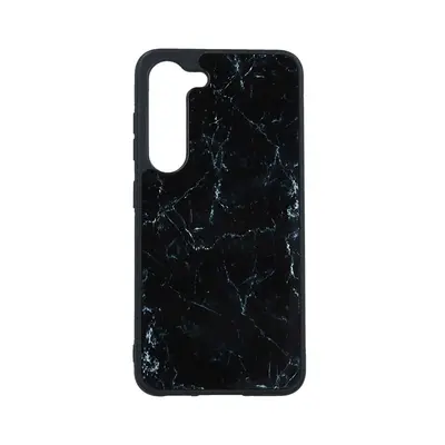 Kryt TopQ Marble Samsung S23 pevný Smoky Black 106701