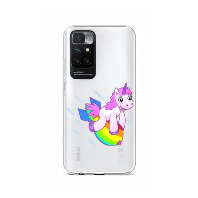 Kryt TopQ Xiaomi Redmi 10 silikon Flying Unicorn 66560