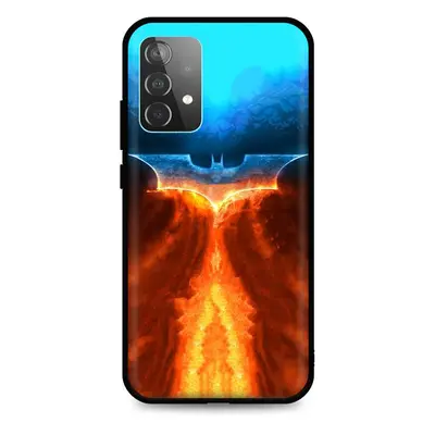 Kryt TopQ Samsung A52 silikon Fiery Batman 57444