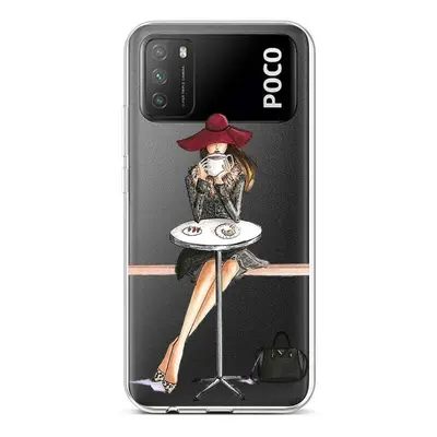 Kryt TopQ Xiaomi Poco M3 silikon Lady 6 60652