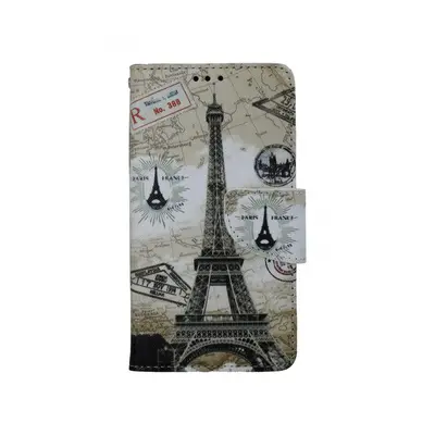 Pouzdro TopQ iPhone 13 knížkové Paris 2 66348