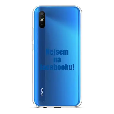 Kryt TopQ Xiaomi Redmi 9A silikon Nejsem na Facebooku 51406