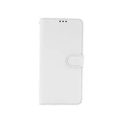 Pouzdro TopQ Xiaomi Poco X3 Pro knížkové bílé s přezkou 63587