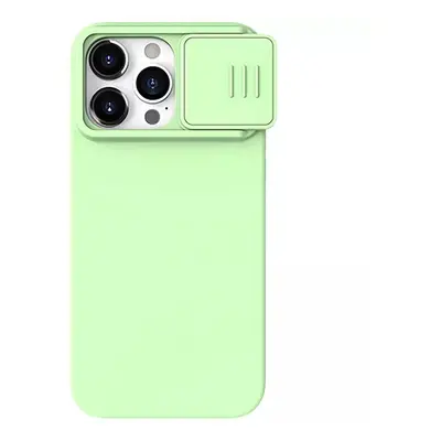 Nillkin CamShield Silky Silicone Case pro Iphone 15 Pro Max mint