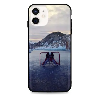 Kryt TopQ iPhone 12 mini silikon Hockey Goalie 53316