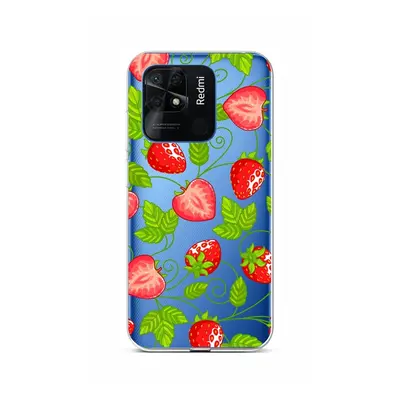 Kryt TopQ Xiaomi Redmi 10C Strawberries 76071