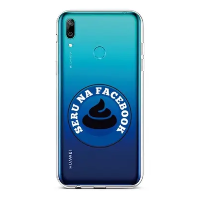 Kryt TopQ Huawei Y6 2019 silikon Facebook 43066