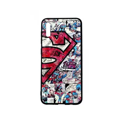 Kryt TopQ Samsung A50 3D silikon Superman 41175