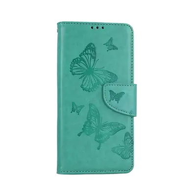 Pouzdro TopQ Xiaomi Redmi Note 12 knížkové Butterfly zelené 112023