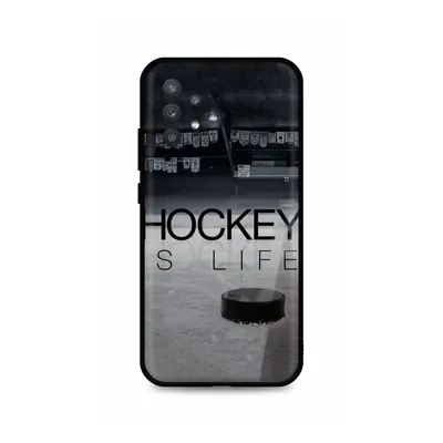 Kryt TopQ Samsung A32 5G silikon Hockey Is Life 64167