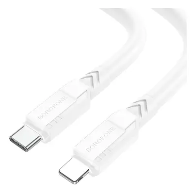 Kabel Borofone BX81 Goodway - Type C to Lightning - PD 20W 1 metr bílý