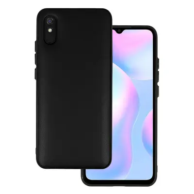 Kožené 3D pouzdro pro Xiaomi Redmi 9A design 1 černé