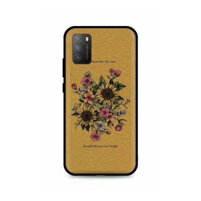 Kryt TopQ Xiaomi Poco M3 silikon Bouquet 61041