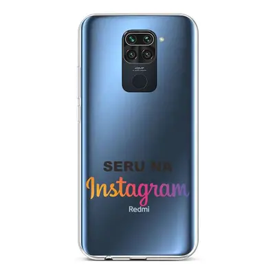 Kryt TopQ Xiaomi Redmi Note 9 silikon Instagram 51392