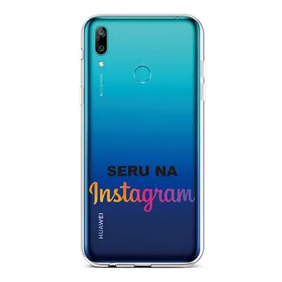 Kryt TopQ Huawei Y6 2019 silikon Instagram 43070