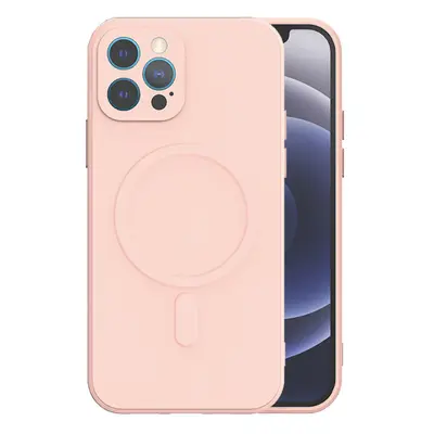 TEL PROTECT MagSilikonové pouzdro pro Iphone 13 Pro Max Lightpink