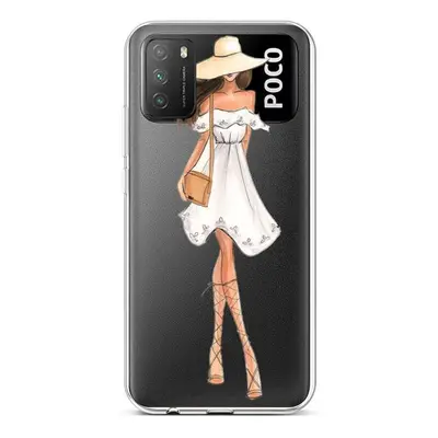 Kryt TopQ Xiaomi Poco M3 silikon Lady 5 60653