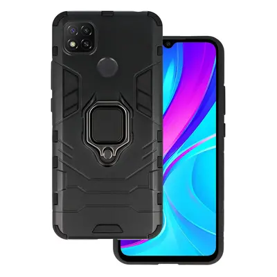 Zadní kryt Ring Armor pro Xiaomi Redmi 9c černý