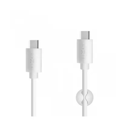 Dlouhý datový a nabíjecí kabel FIXED s konektory USB-C/USB-C a podporou PD, USB 2.0, 2 metry, 60