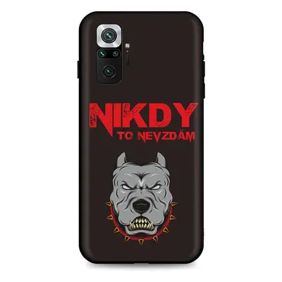 Kryt TopQ Xiaomi Redmi Note 10 Pro silikon Nikdy to nevzdám 58155