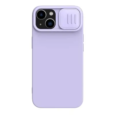 Nillkin CamShield Silky Silicone Case pro Iphone 15 Plus fialový