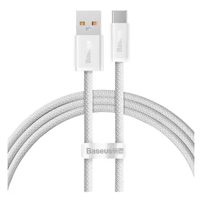 Baseus CALD000602 Dynamic Series Fast Charging Datový Kabel USB - USB-C 100W 1m White