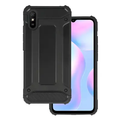 Pouzdro Armor Carbon pro Xiaomi Redmi 9a Black